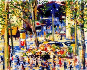 Barcelona. La Rambla — Josep Mompou Dencausse