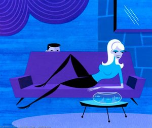 Peeping Terry — Josh Agle (shag)