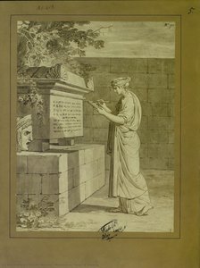 Melpomene, Muse Of Tragedy — Charles Meynier