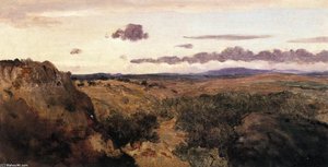 Mountain Landscape — Jean-baptiste-camille Corot