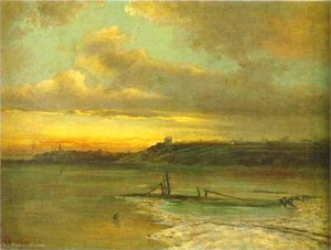 Early Spring — Alexey Savrasov, Russian Mood Painting