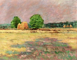 Grain Field, N. J. — Theodore Robinson