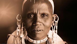A Maasai Woman — Ali Zoeb, Contemporary Photography