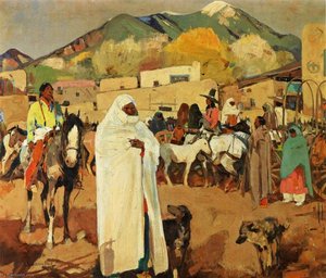 Fiesta Time At Taos — Laverne Nelson Black