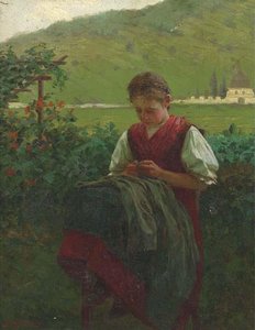 Mending The Coat — Theodore Kleehaas