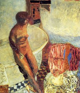 Nude By The Bath Tub — Pierre Bonnard, Post-impressionism