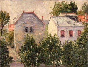 Garden At Asnieres — Paul Signac