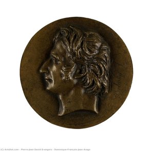 Dominique-françois-jean Arago — Pierre-jean David D'angers, Neoclassical Sculpture