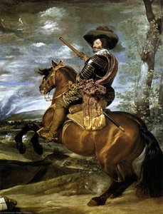 The Count-duke Of Olivares On Horseback — Diego Velázquez, Baroque