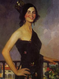 Retrato De Mujer — Manuel Benedito Vives