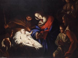 Adoration Of The Shepherds — Massimo Stanzione