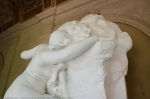 Agar And Ishmael (detail) — François-léon Sicard