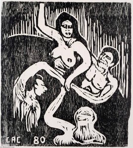 Untitled (nahui Ollin) — Carlos A Cortéz