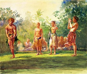 Another Standing Dance (aka Dance Of The Very Young Girls) — John La Farge
