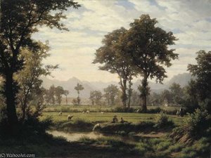 Blick Gegen Den Vitznauerstock — Robert Zund