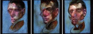 Three Studies For Self-portrait — Francis Bacon