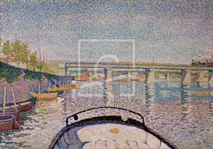 The Bridge At Asnieres — Paul Signac