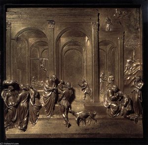 Eastern Door - Jacob And Esau — Lorenzo Ghiberti