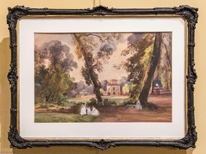 View Of The Royal Park Of Caserta — Giacinto Gigante