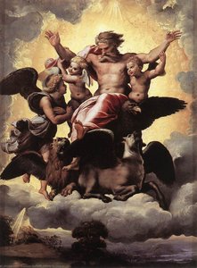 The Vision Of Ezekiel — Raphael, High Renaissance