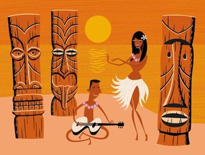 Among The Gods — Josh Agle (shag)