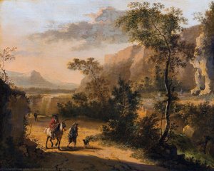 Le Petit Parc — Jean-honoré Fragonard, Rococo