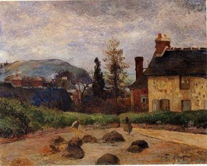 Returning From The Harvest (manuring) — Eugène Henri Paul Gauguin