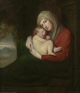 A Mother And Child — George Romney