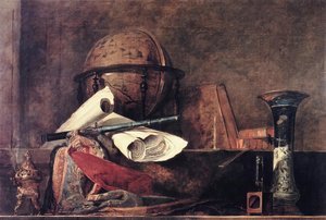 The Attributes Of The Sciences — Jean-baptiste-siméon Chardin