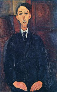 Portrait Of The Painter Manuel Humbert — Amedeo Clemente Modigliani