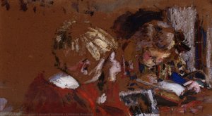 Children Reading — Jean-édouard Vuillard