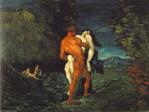 The Abduction — Paul Cézanne