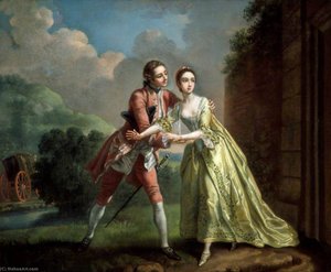 'robert Lovelace Preparing To Abduct.' — Francis Hayman