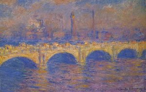 Waterloo Bridge, Sunlight Effect — Claude Monet