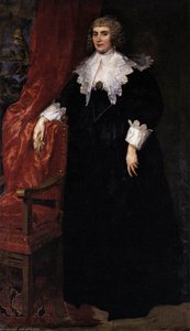 Portrait Of Anna Van Craesbecke — Sir Anthony Van Dyck, Baroque