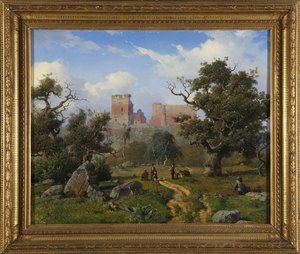 Hammershus — Antoine Edouard Pratté