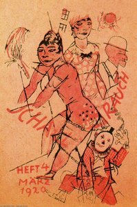 Title Illustration To ''shall Und Rauch'' — George Grosz