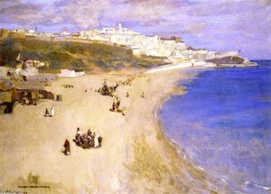 The White City — Sir John Lavery, Impressionism