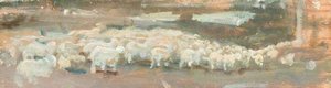 Study Of Exmoor Sheep - — Sir Alfred James Munnings