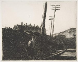 The Railroad — Edward Hopper