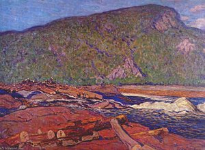 Logs On The Gatineau — James Edward Hervey Macdonald