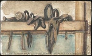 Untitled (still Life With Mallet, Scissors And Two Gloves) — Mark Rothko