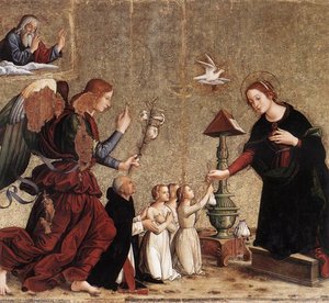 Annunciation — Antoniazzo Romano