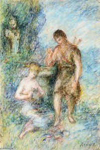 Rural Scene — Pierre-auguste Renoir