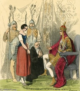 Rosetta Brought Before The King — John Absolon
