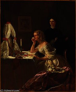 A Young Lady At Her Toilet — Augustus Leopold Egg