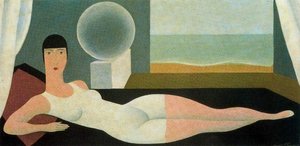 The Bather — René Magritte