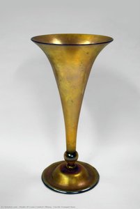 Favrile Trumpet Vase — Studio Of Louis Comfort Tiffany