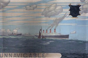 'there Is No Uninhabitable Unnavigable' (triptych, Right Wing) — Charles Pears