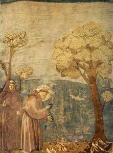 Sermon To The Birds — Giotto Di Bondone
